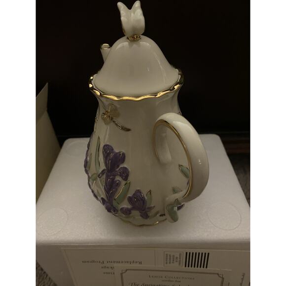 Lenox Springtime Splendor Teapot - Picture 4 of 6